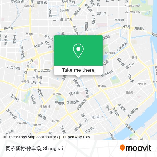 同济新村-停车场 map