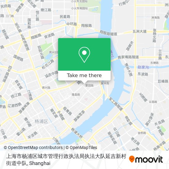 上海市杨浦区城市管理行政执法局执法大队延吉新村街道中队 map