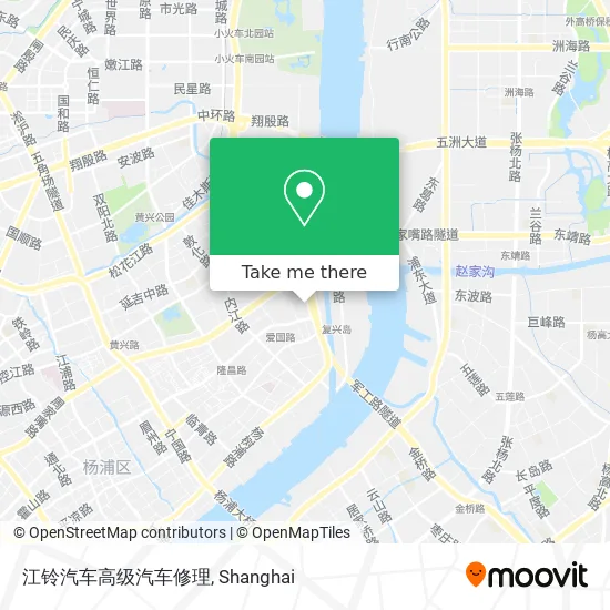 江铃汽车高级汽车修理 map