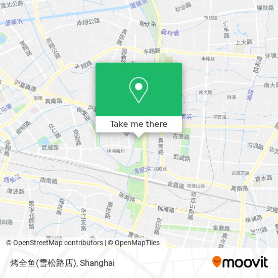 烤全鱼(雪松路店) map