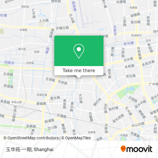 玉华苑-一期 map