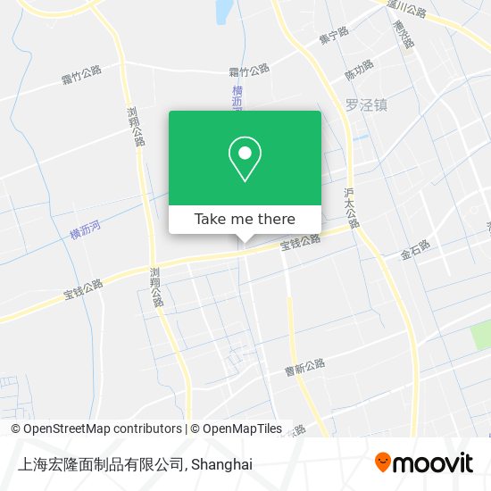 上海宏隆面制品有限公司 map