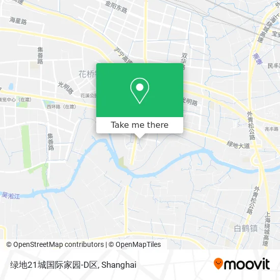 绿地21城国际家园-D区 map