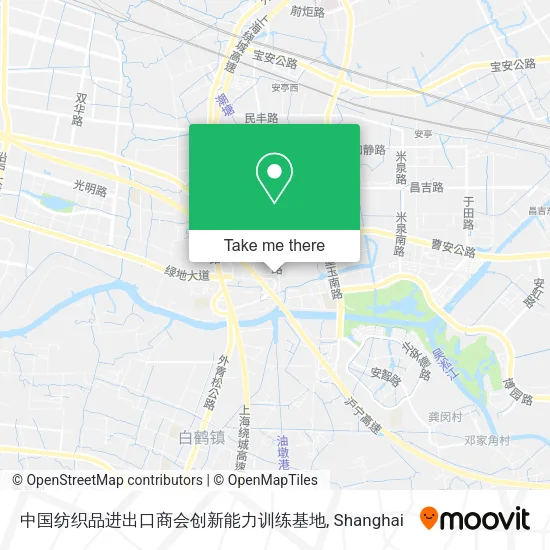 中国纺织品进出口商会创新能力训练基地 map