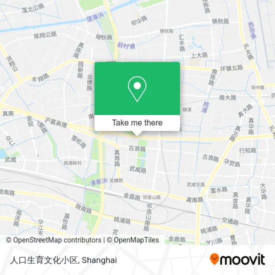 人口生育文化小区 map