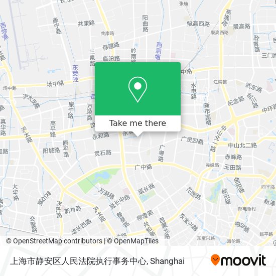 上海市静安区人民法院执行事务中心 map