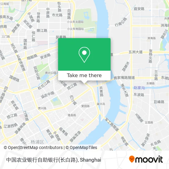 中国农业银行自助银行(长白路) map