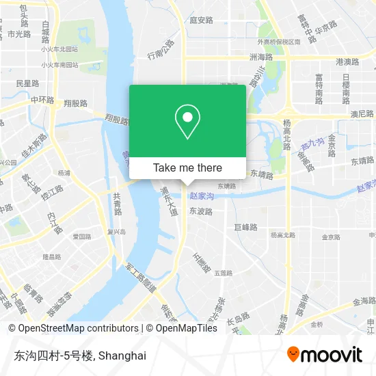 东沟四村-5号楼 map