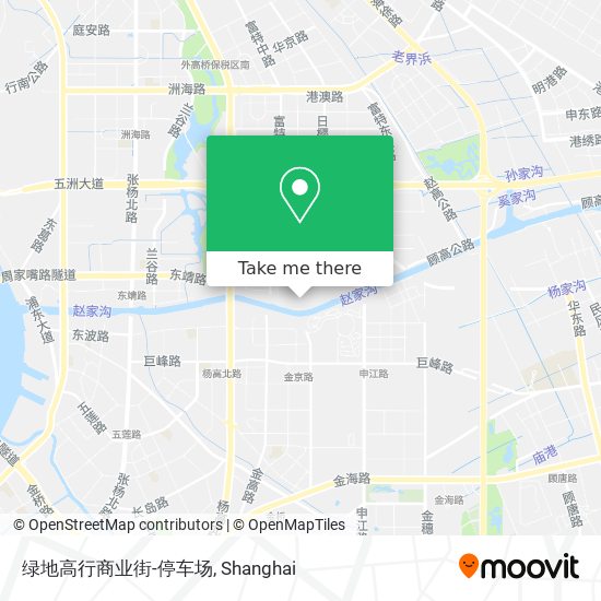 绿地高行商业街-停车场 map
