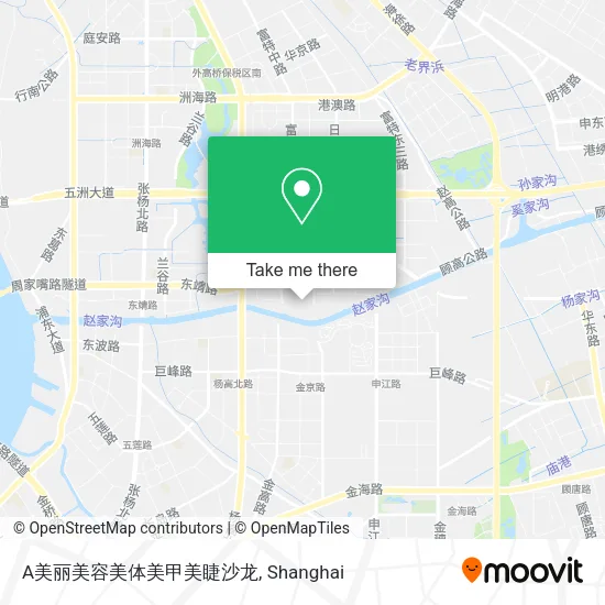 A美丽美容美体美甲美睫沙龙 map