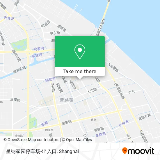 星纳家园停车场-出入口 map