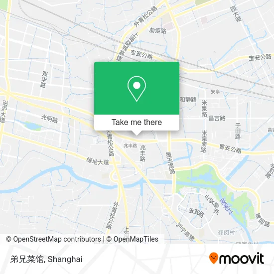 弟兄菜馆 map