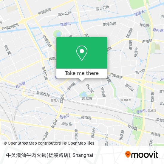 牛叉潮汕牛肉火锅(槎溪路店) map