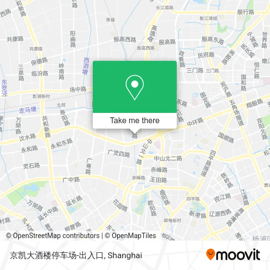 京凯大酒楼停车场-出入口 map