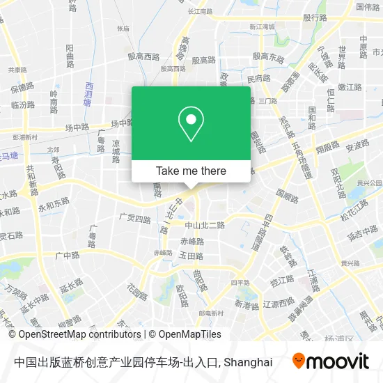 中国出版蓝桥创意产业园停车场-出入口 map