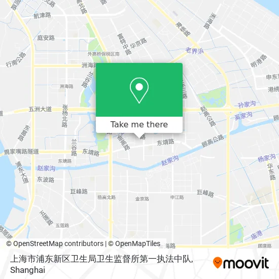 上海市浦东新区卫生局卫生监督所第一执法中队 map