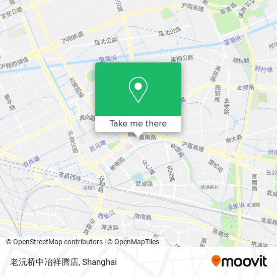 老沅桥中冶祥腾店 map