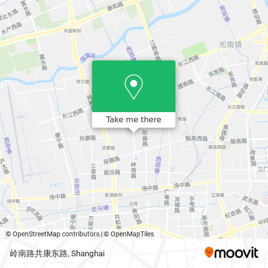 岭南路共康东路 map