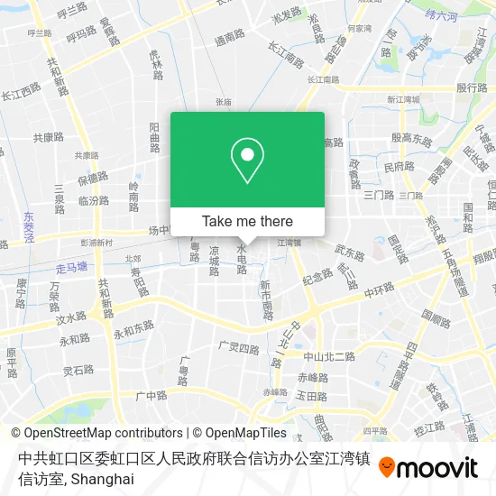 中共虹口区委虹口区人民政府联合信访办公室江湾镇信访室 map