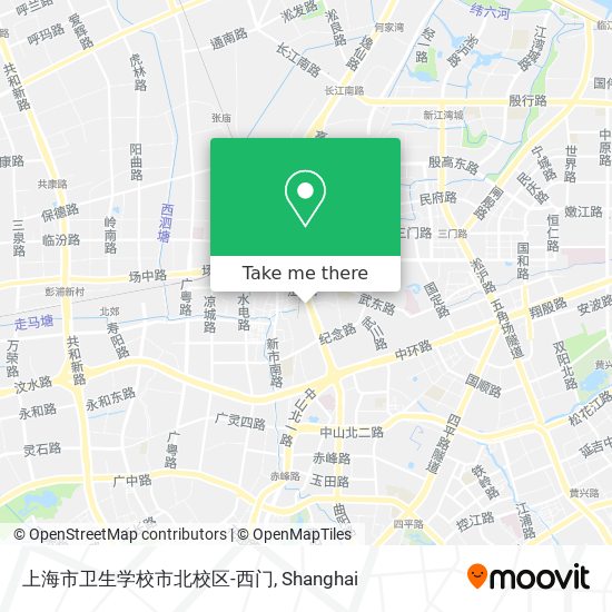 上海市卫生学校市北校区-西门 map
