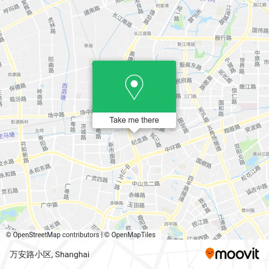 万安路小区 map