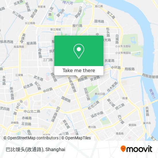 巴比馒头(政通路) map