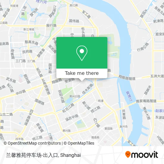 兰馨雅苑停车场-出入口 map