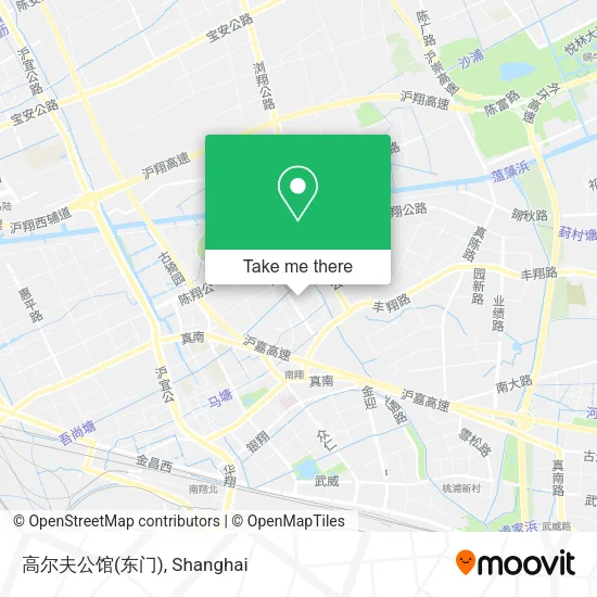 高尔夫公馆(东门) map