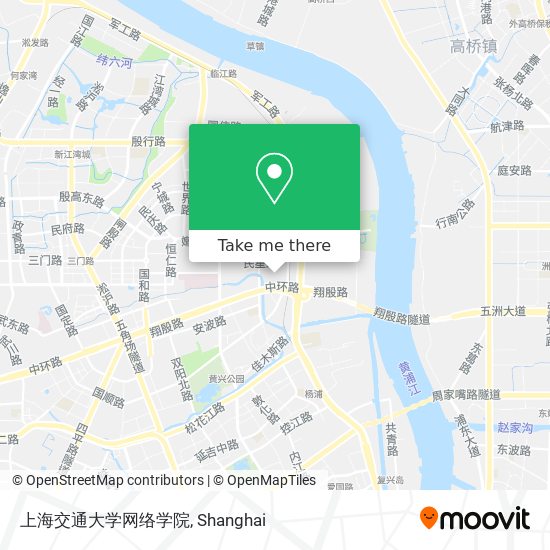 上海交通大学网络学院 map