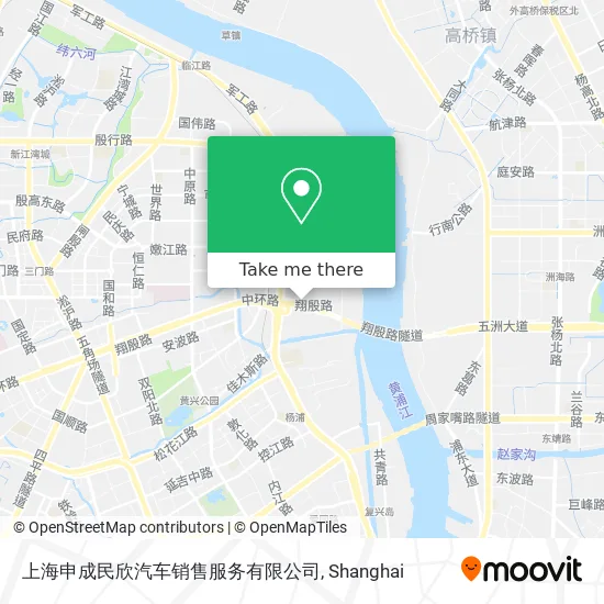 上海申成民欣汽车销售服务有限公司 map