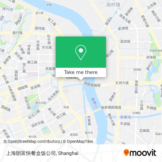 上海朗富快餐盒饭公司 map