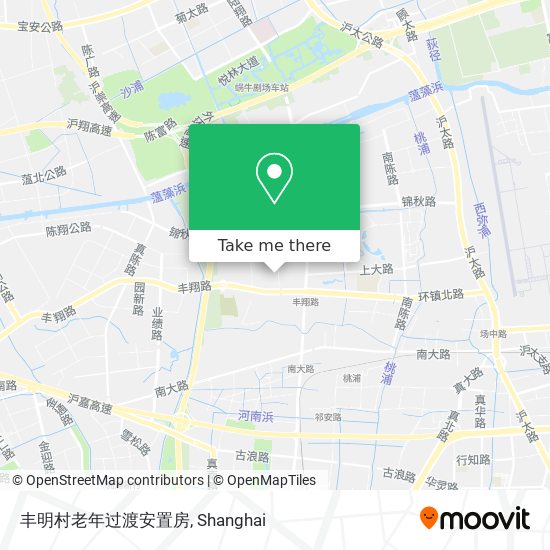 丰明村老年过渡安置房 map
