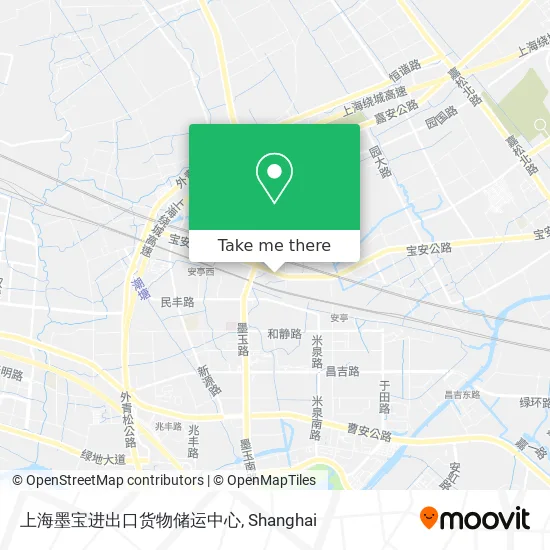 上海墨宝进出口货物储运中心 map