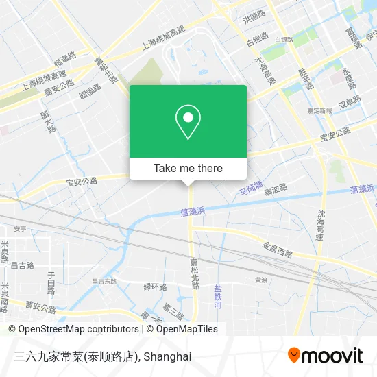 三六九家常菜(泰顺路店) map