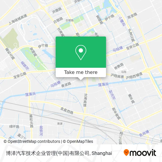 博泽汽车技术企业管理(中国)有限公司 map