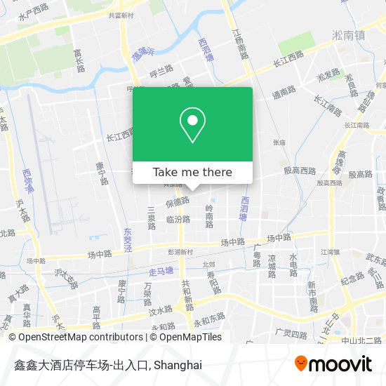 鑫鑫大酒店停车场-出入口 map