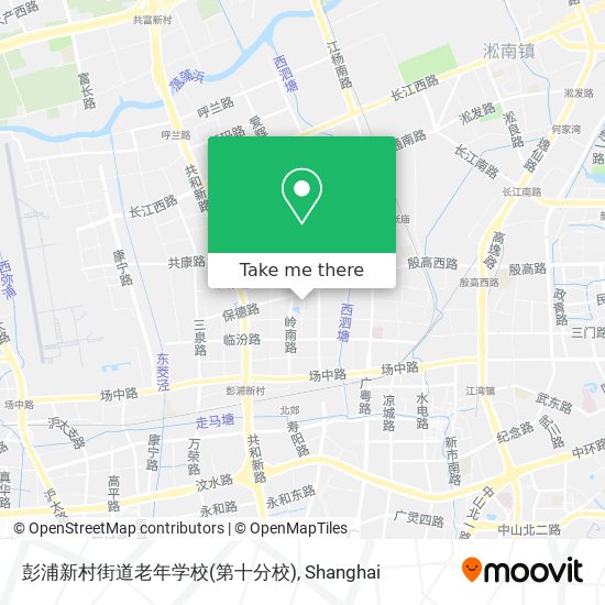 彭浦新村街道老年学校(第十分校) map