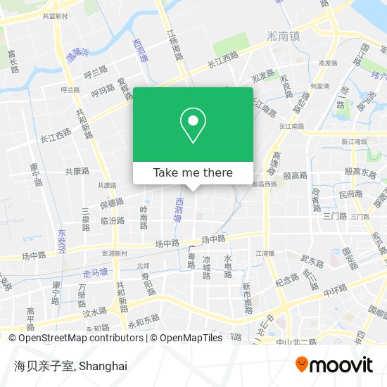 海贝亲子室 map