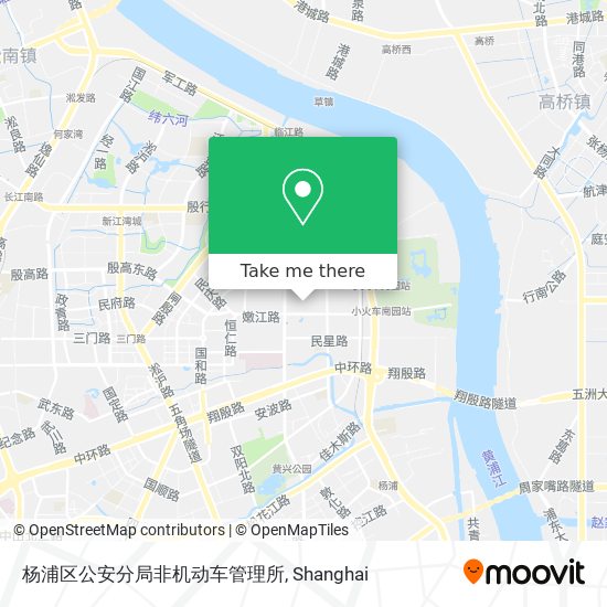 杨浦区公安分局非机动车管理所 map