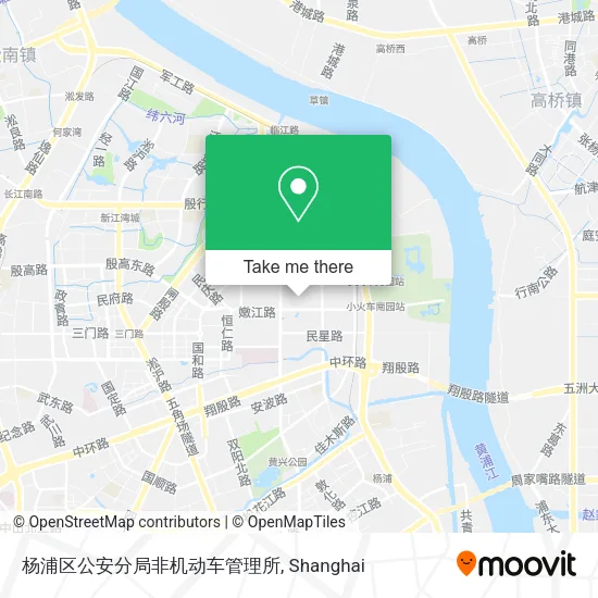 杨浦区公安分局非机动车管理所 map