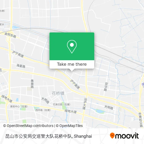 昆山市公安局交巡警大队花桥中队 map