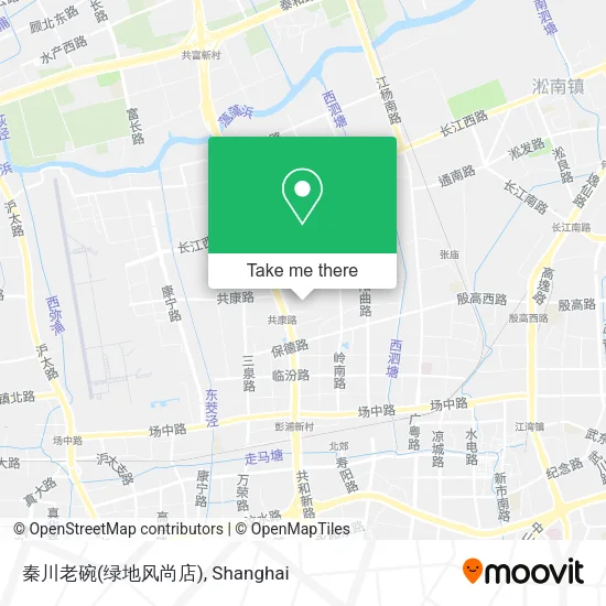 秦川老碗(绿地风尚店) map