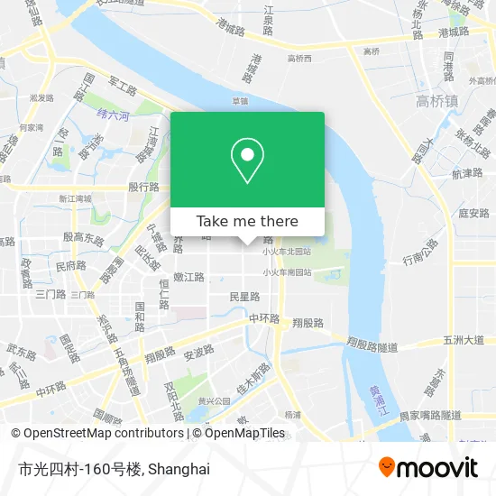 市光四村-160号楼 map