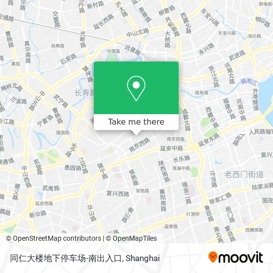同仁大楼地下停车场-南出入口 map
