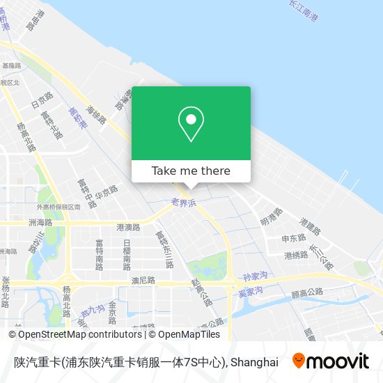 陕汽重卡(浦东陕汽重卡销服一体7S中心) map