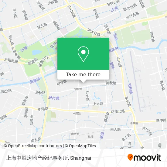 上海中胜房地产经纪事务所 map