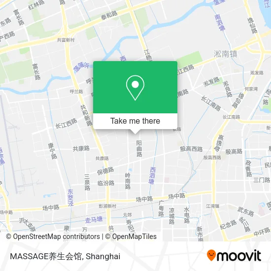 MASSAGE养生会馆 map