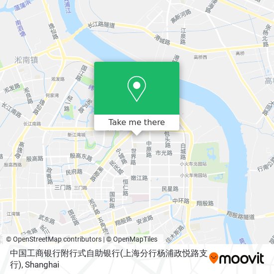中国工商银行附行式自助银行(上海分行杨浦政悦路支行) map