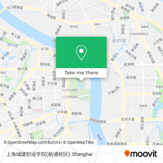 上海城建职业学院(杨浦校区) map