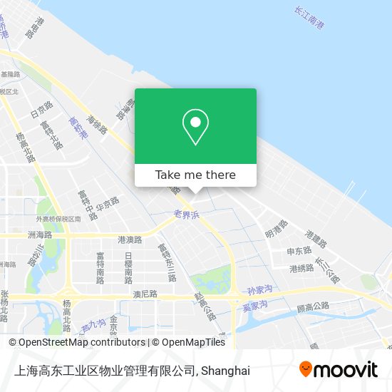 上海高东工业区物业管理有限公司 map